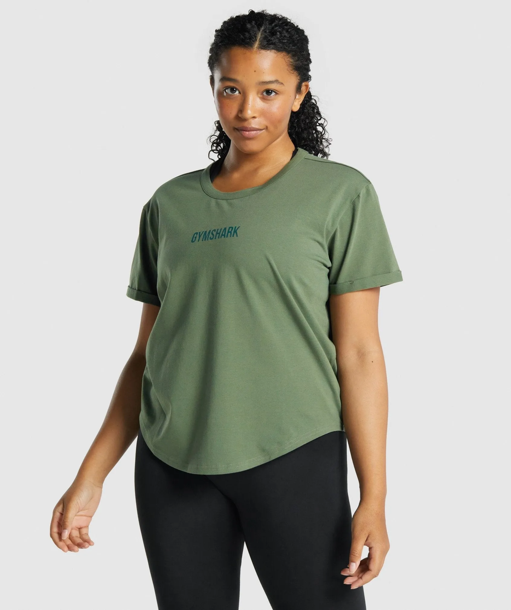 Gymshark Apollo Graphic T-Shirt - Green sold by Gymshark