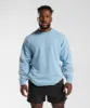 Gymshark Power Washed Crew - Ozone Blue sold by Gymshark