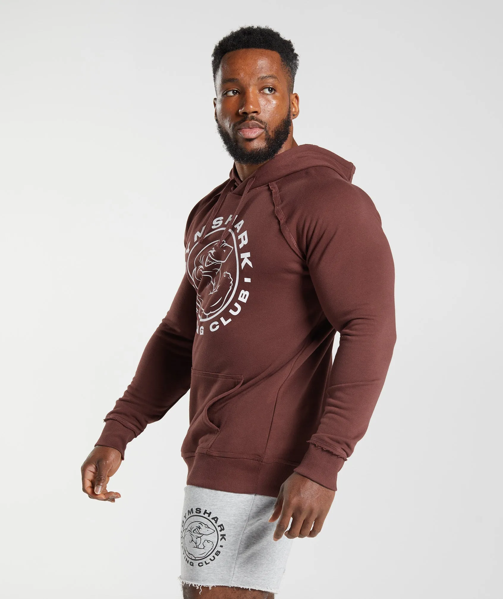 Gymshark Legacy Hoodie - Cherry Brown sold by Gymshark product image thumbnail 3
