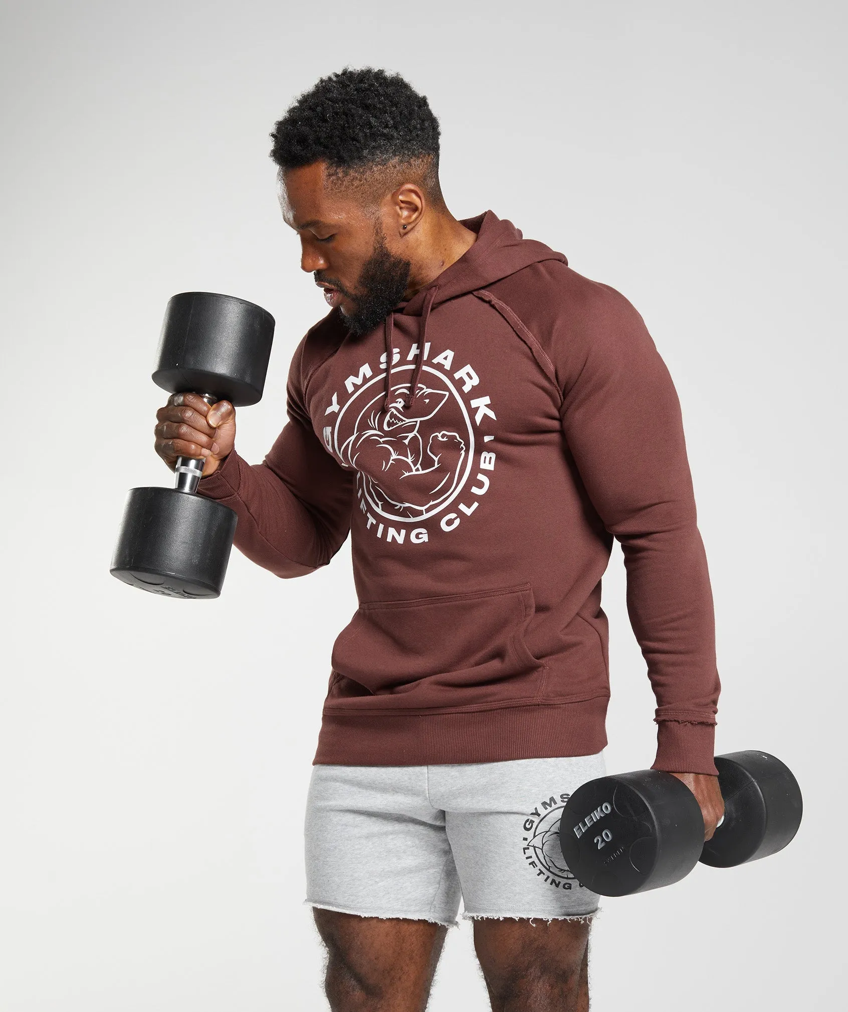 Gymshark Legacy Hoodie - Cherry Brown sold by Gymshark product image thumbnail 4