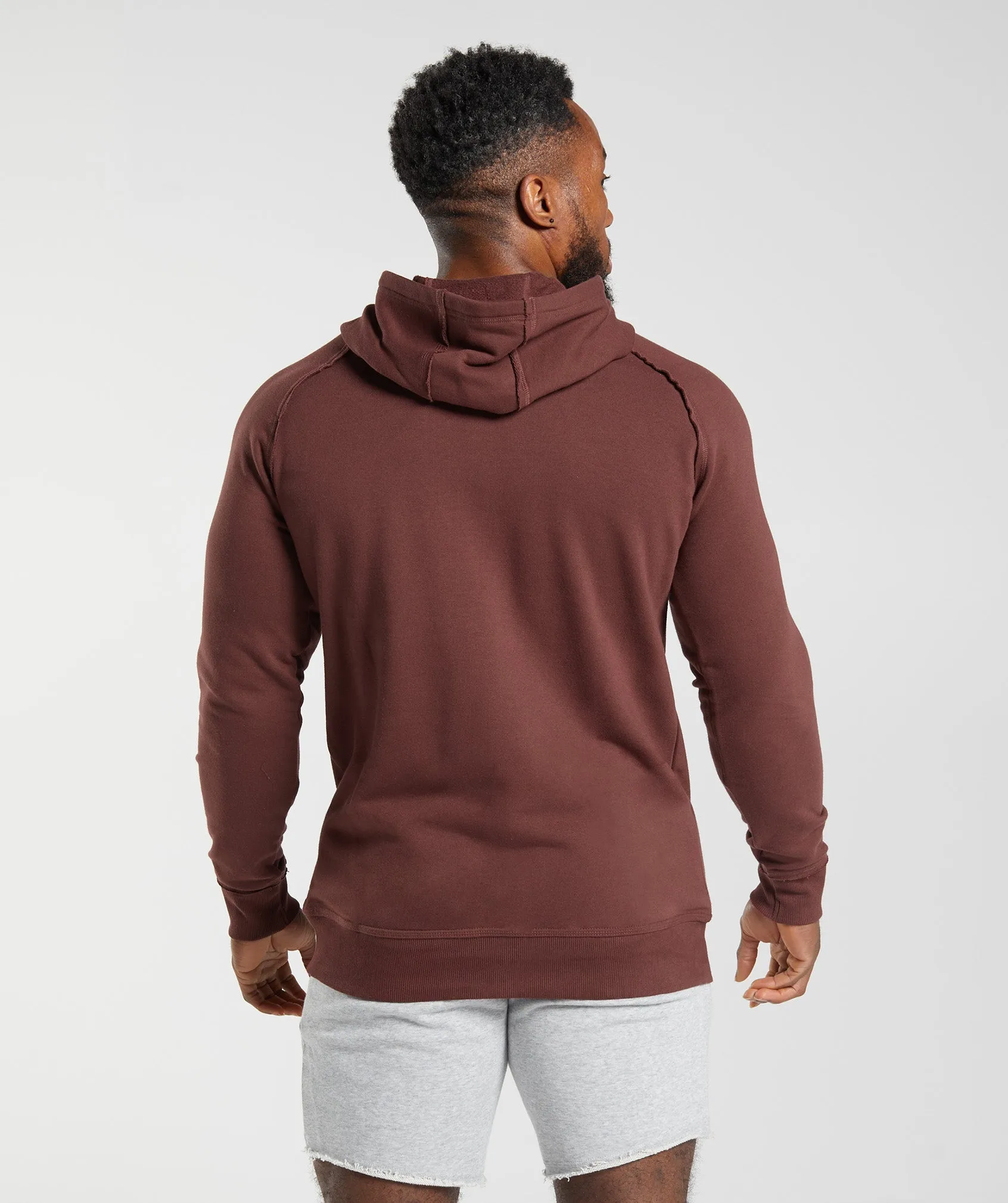 Gymshark Legacy Hoodie - Cherry Brown sold by Gymshark product image thumbnail 2