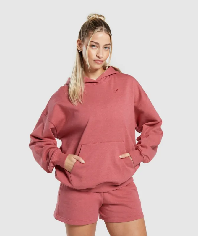 Gymshark Rest Day Sweats Hoodie - Heritage Pink Marl sold by Gymshark