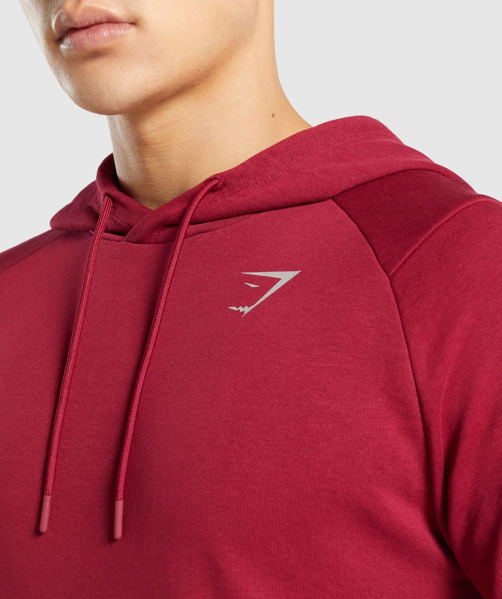 Gymshark Bold Hoodie - Burgundy sold by Gymshark product image thumbnail 5