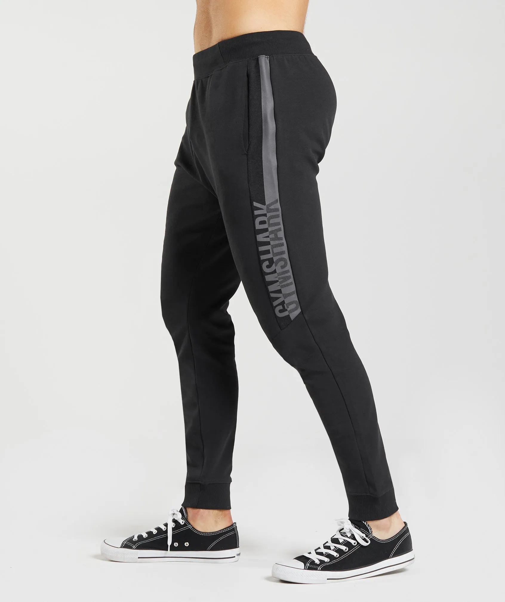 Gymshark Bold React Joggers - Black sold by Gymshark product image thumbnail 3
