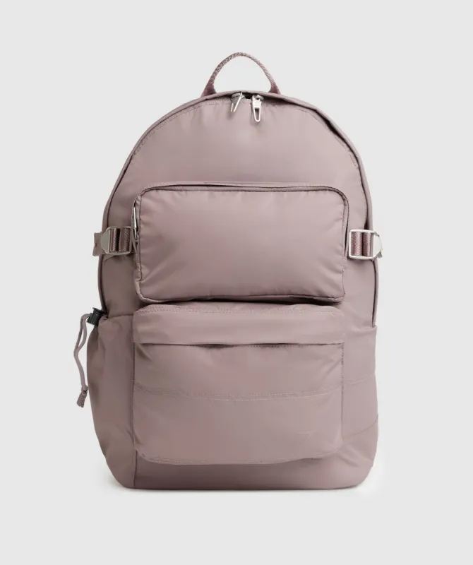 Gymshark Premium Lifestyle Backpack - Washed Mauve sold by Gymshark