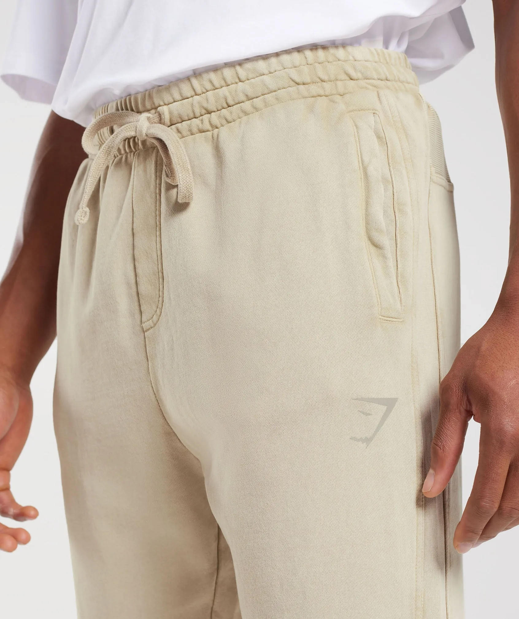 Gymshark Collegiate Joggers - Pebble Grey/Acid Wash sold by Gymshark product image thumbnail 5