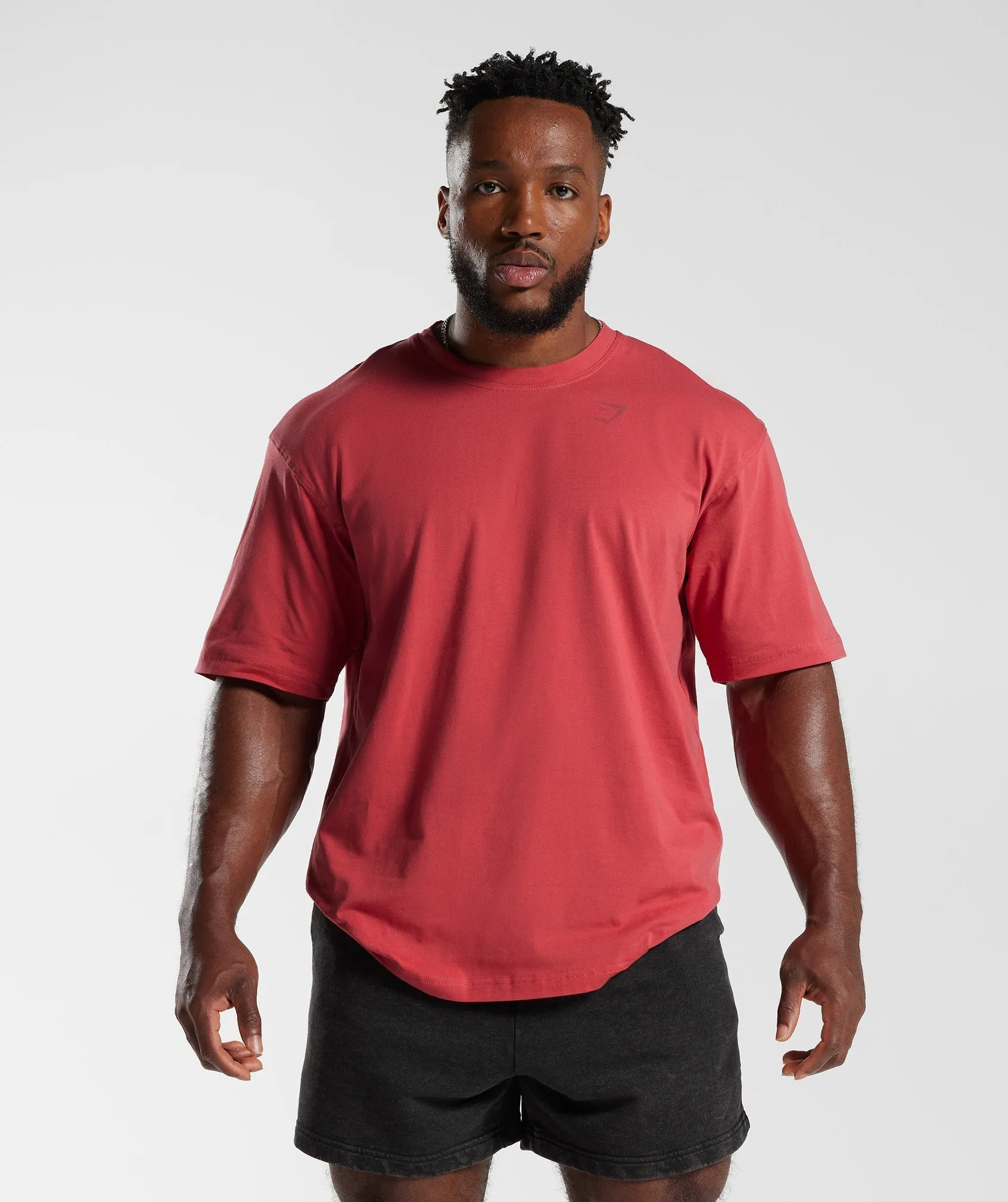 Gymshark Power T-Shirt - Sundried Red sold by Gymshark product image thumbnail 2