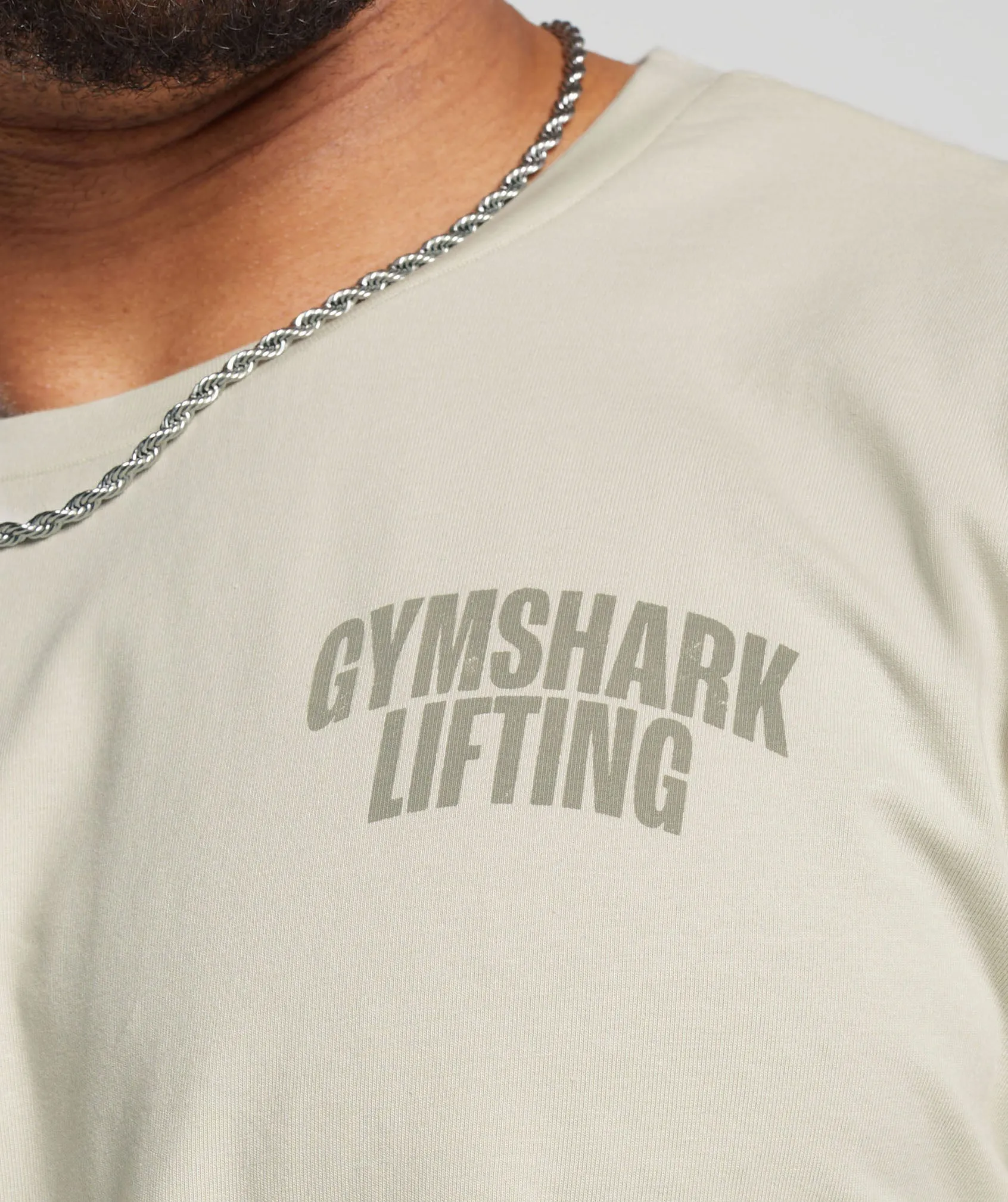 Gymshark Lifting T-Shirt - Pebble Grey sold by Gymshark product image thumbnail 5