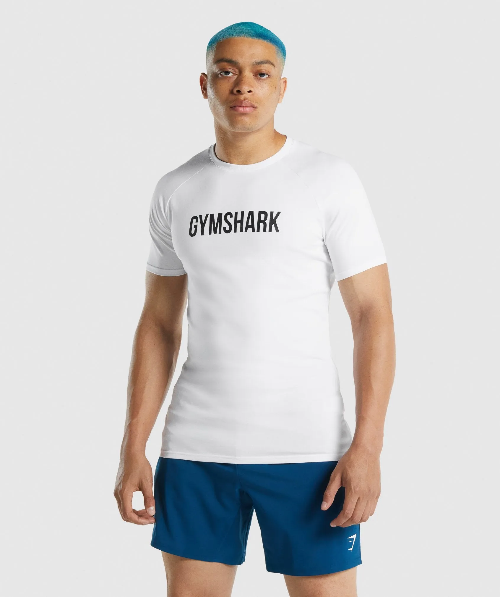 Gymshark Apollo T-Shirt - White sold by Gymshark
