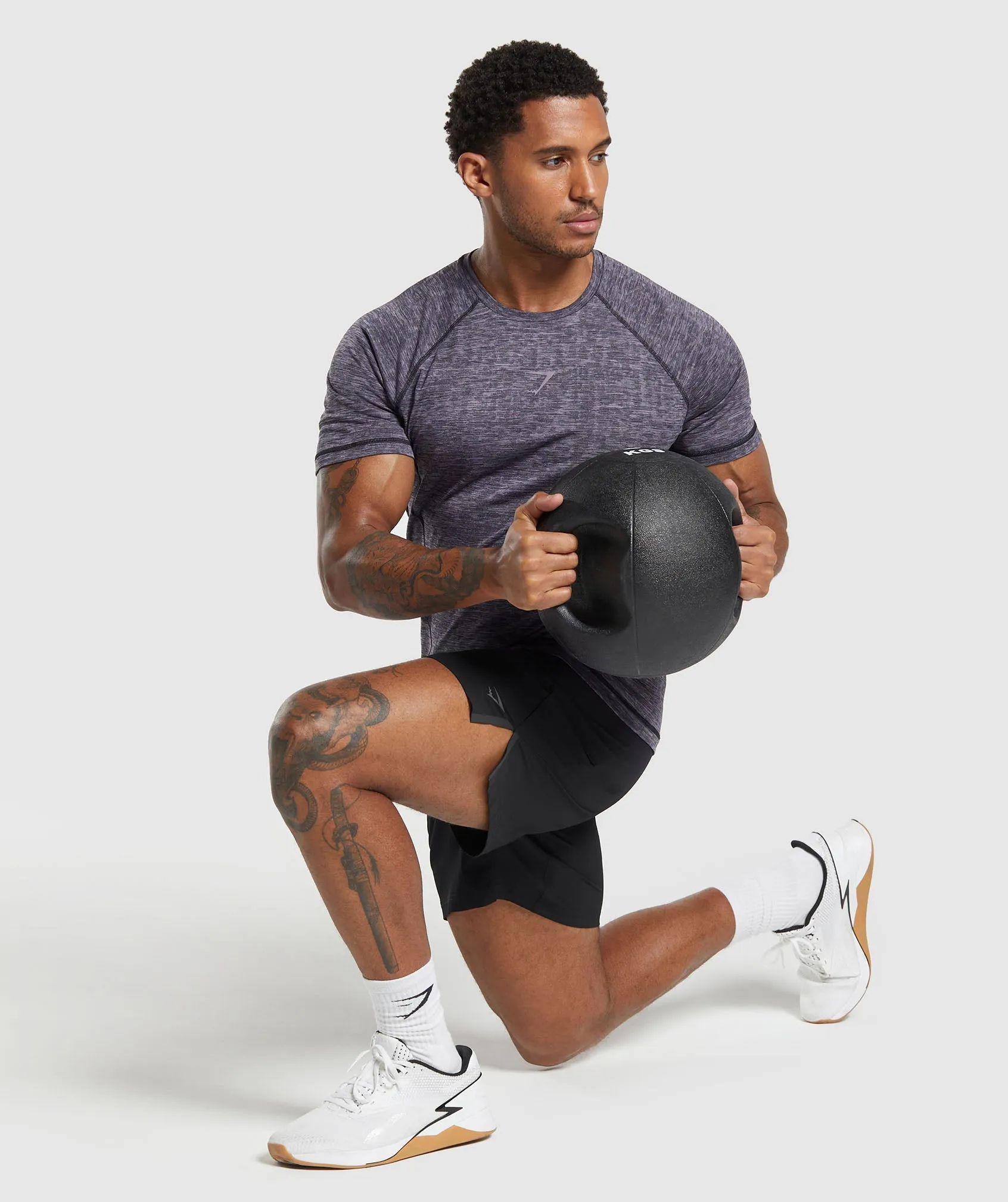 Gymshark Apex 7" Hybrid Shorts - Black sold by Gymshark product image thumbnail 4