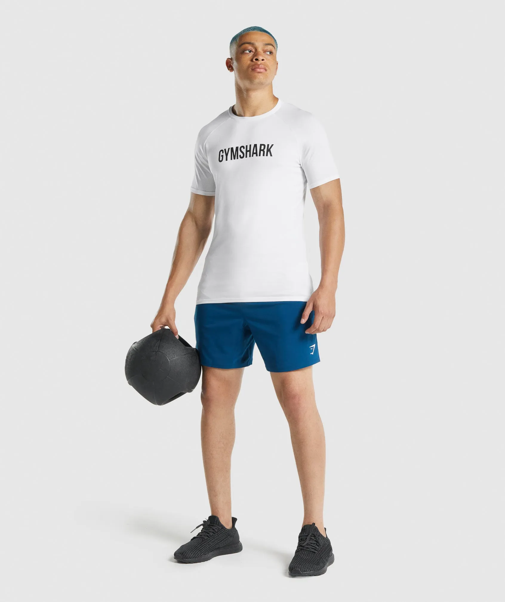 Gymshark Apollo T-Shirt - White sold by Gymshark product image thumbnail 4