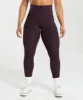 Gymshark Legacy Regular Leggings - Plum Brown sold by Gymshark
