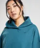 Gymshark Rest Day Sweats Hoodie - Steel Blue Marl sold by Gymshark