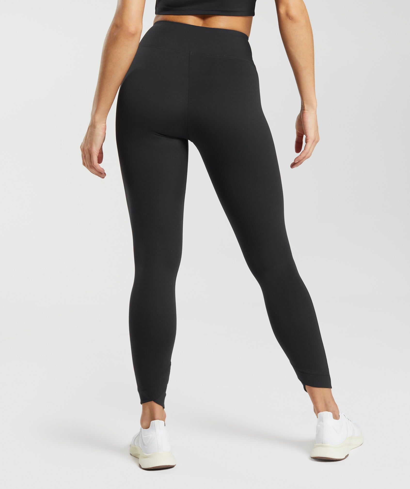 Gymshark Crossover Leggings - Black sold by Gymshark product image thumbnail 2