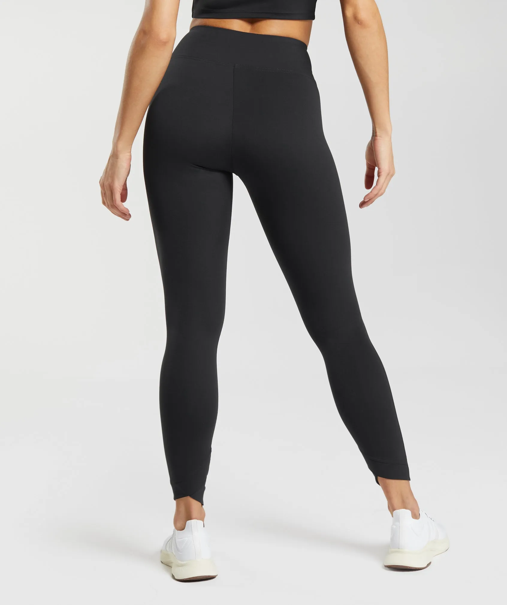 Gymshark Crossover Leggings - Black sold by Gymshark product image thumbnail 2