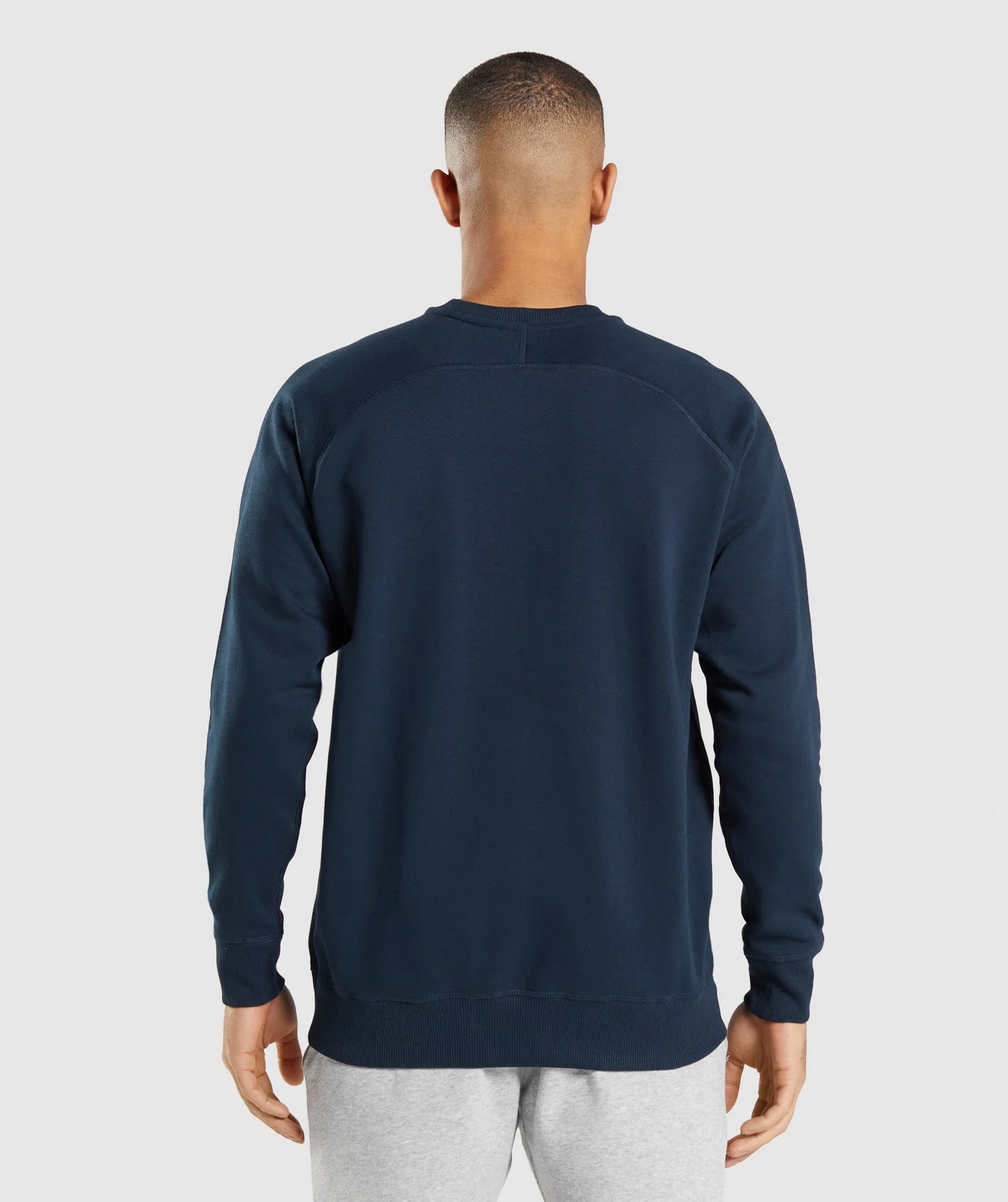 Gymshark Apollo Crew - Navy sold by Gymshark product image thumbnail 2