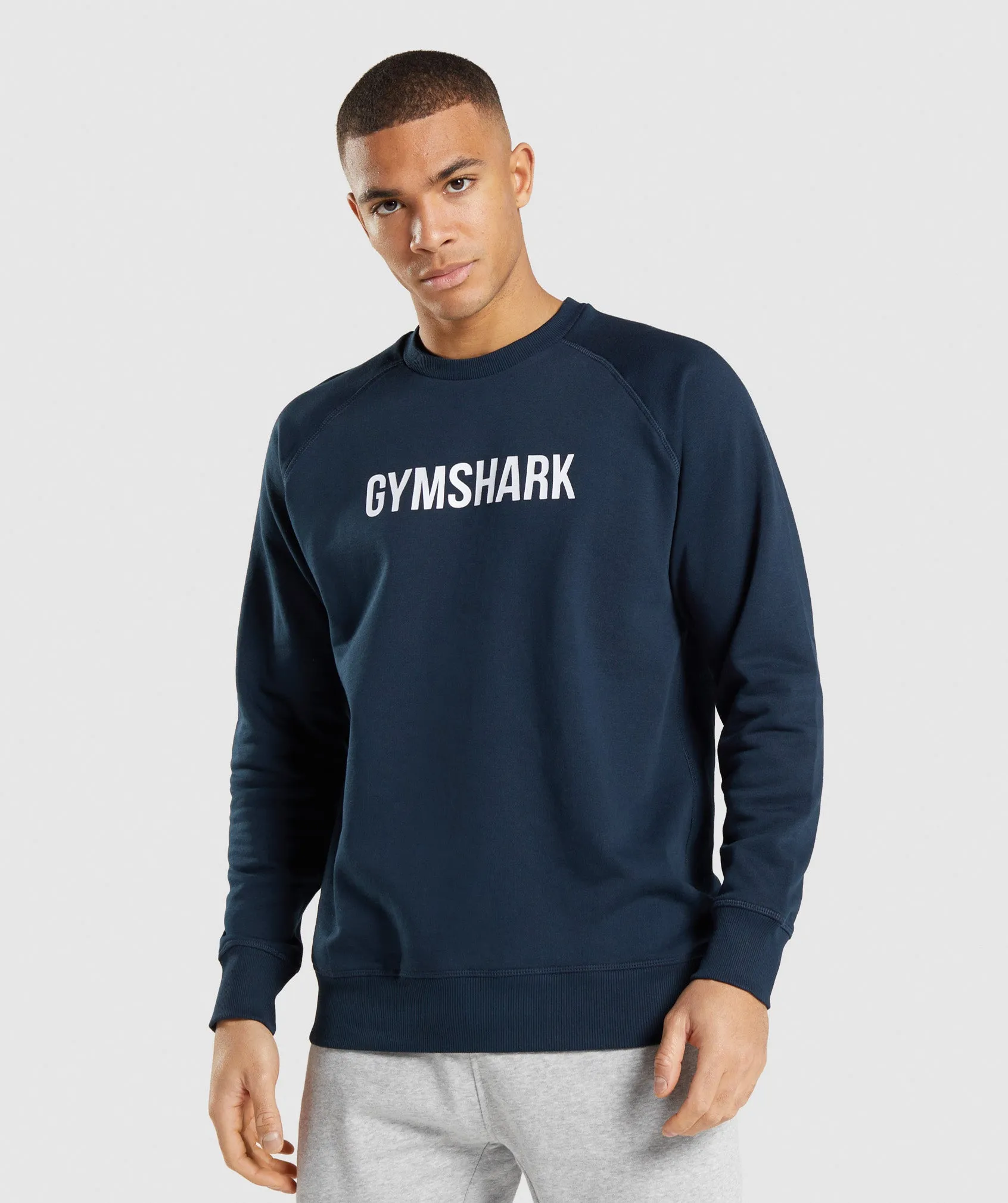 Gymshark Apollo Crew - Navy sold by Gymshark