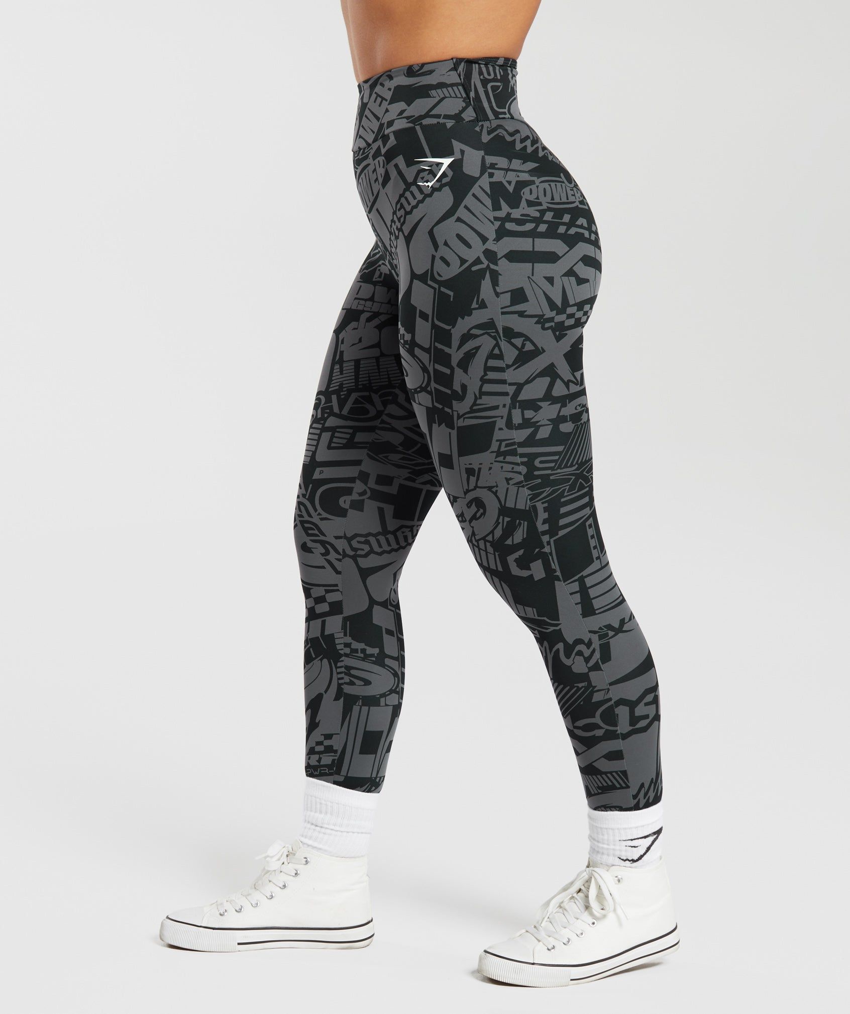 GS Power Leggings - Dark Grey sold by Gymshark product image thumbnail 3