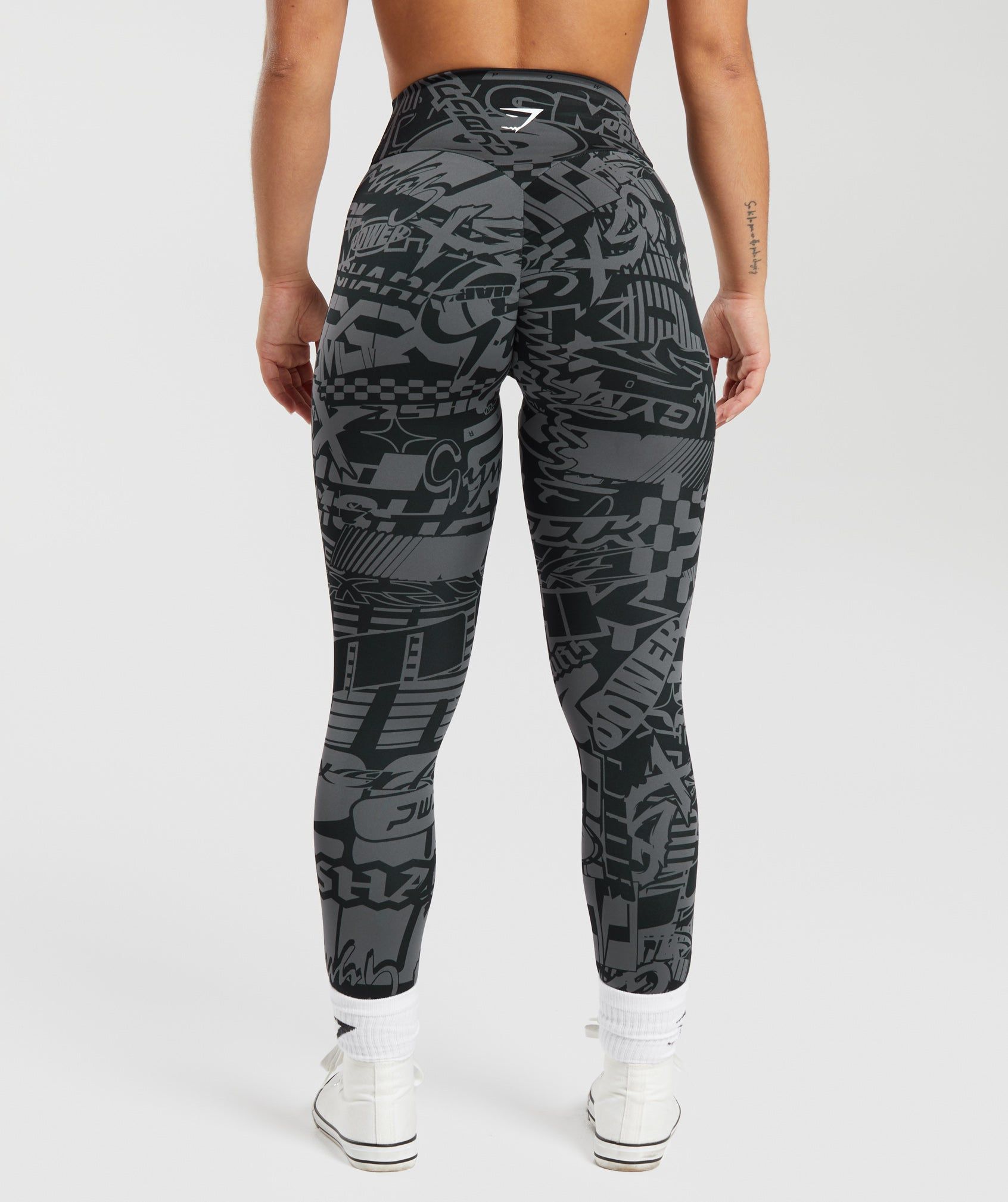GS Power Leggings - Dark Grey sold by Gymshark product image thumbnail 2