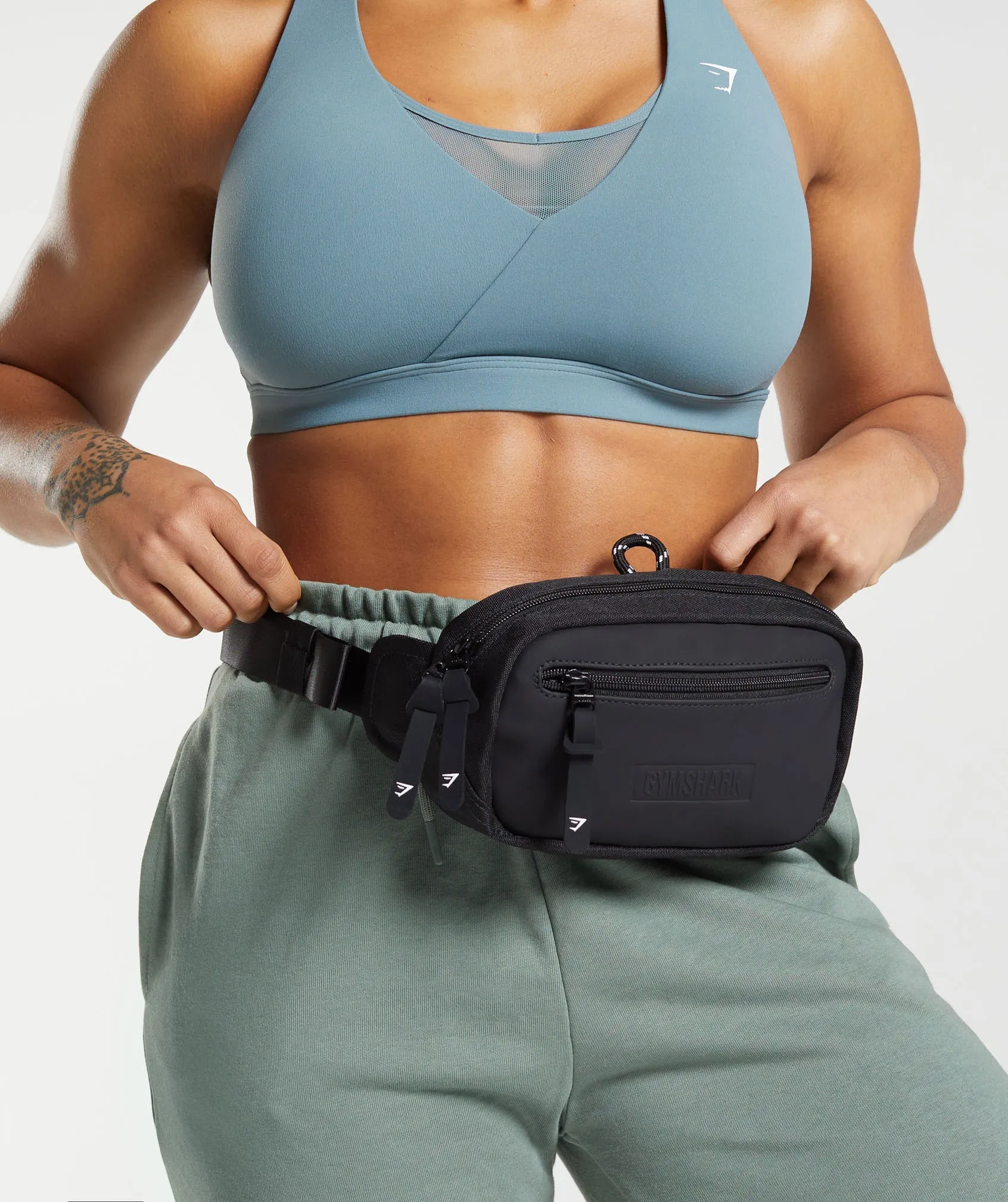 Gymshark Everyday Waist Pack - Black sold by Gymshark product image thumbnail 2