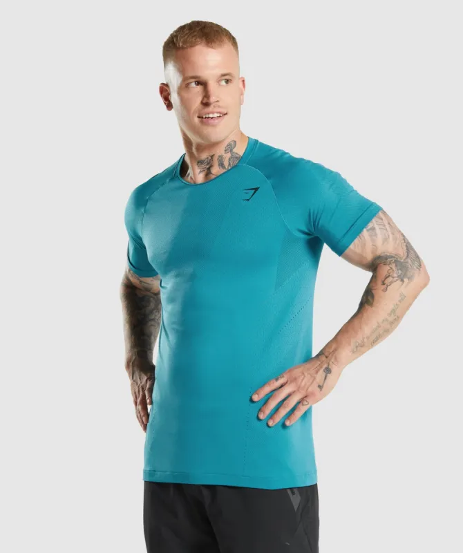 Gymshark Apex Perform T-Shirt - Blue sold by Gymshark
