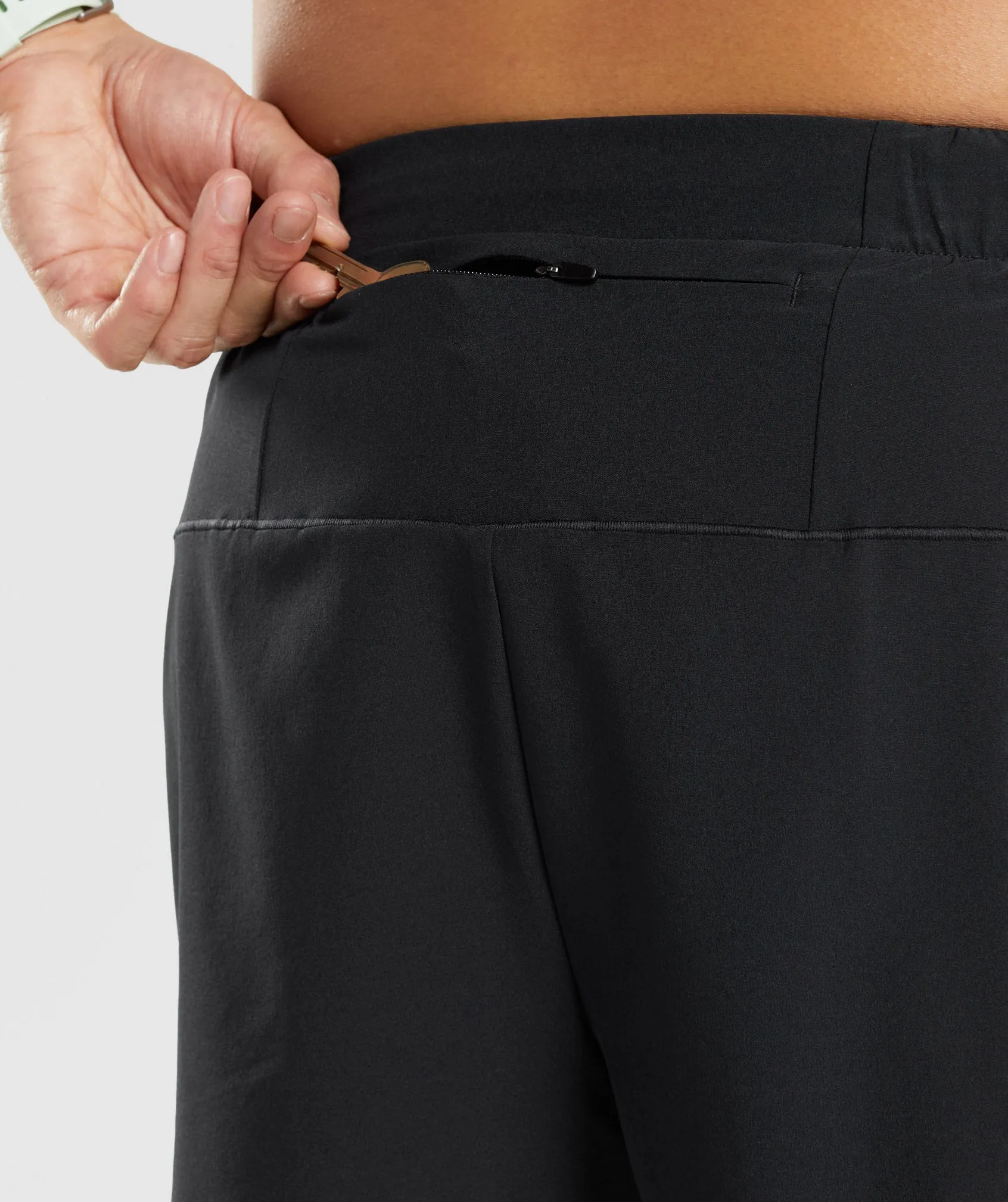 Gymshark Speed 5" 2 In 1 Shorts - Black sold by Gymshark product image thumbnail 5