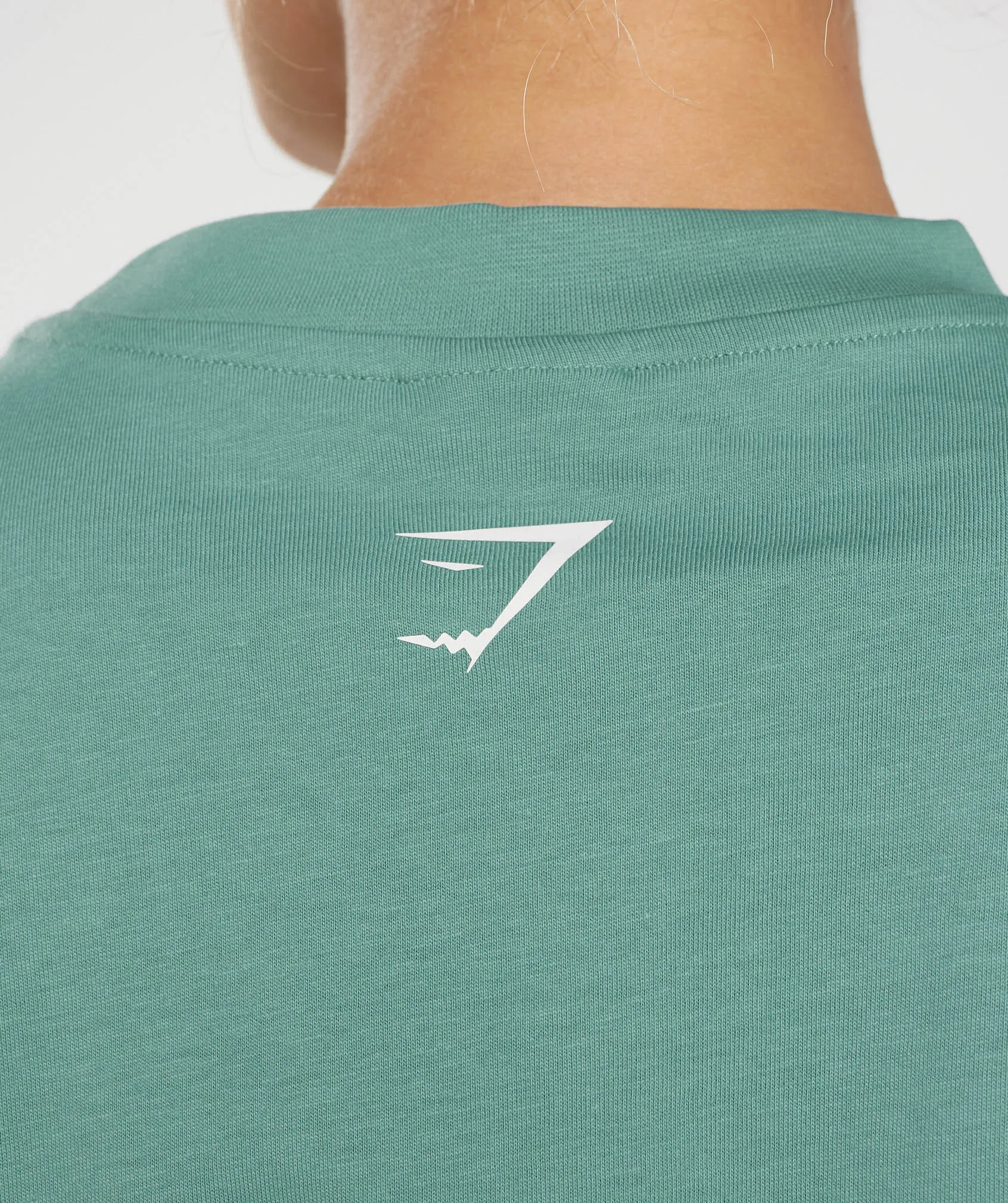 Gymshark Lifting Graphic Oversized T-Shirt - Ink Teal sold by Gymshark product image thumbnail 5