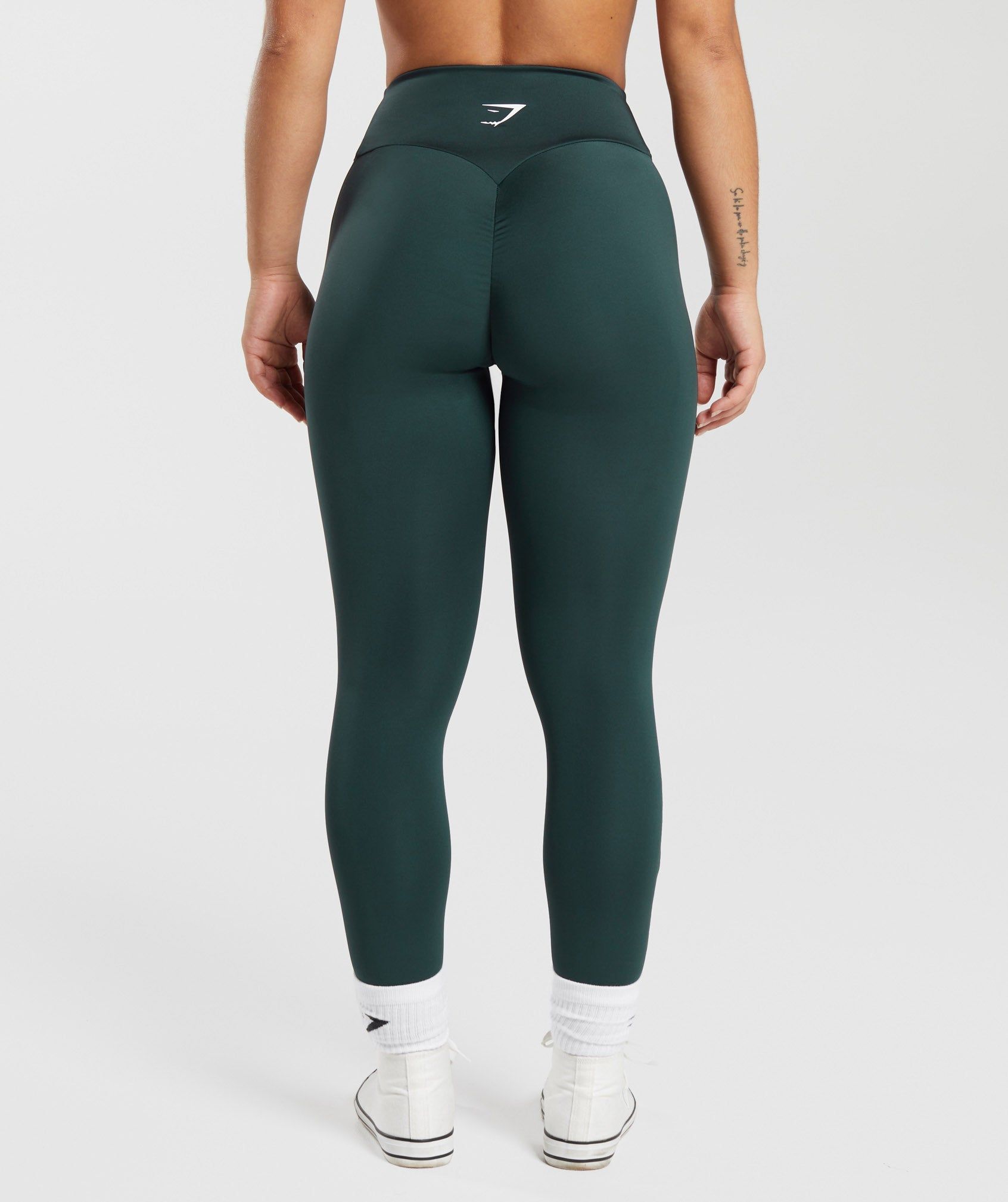 GS Power Leggings - Darkest Teal sold by Gymshark product image thumbnail 2