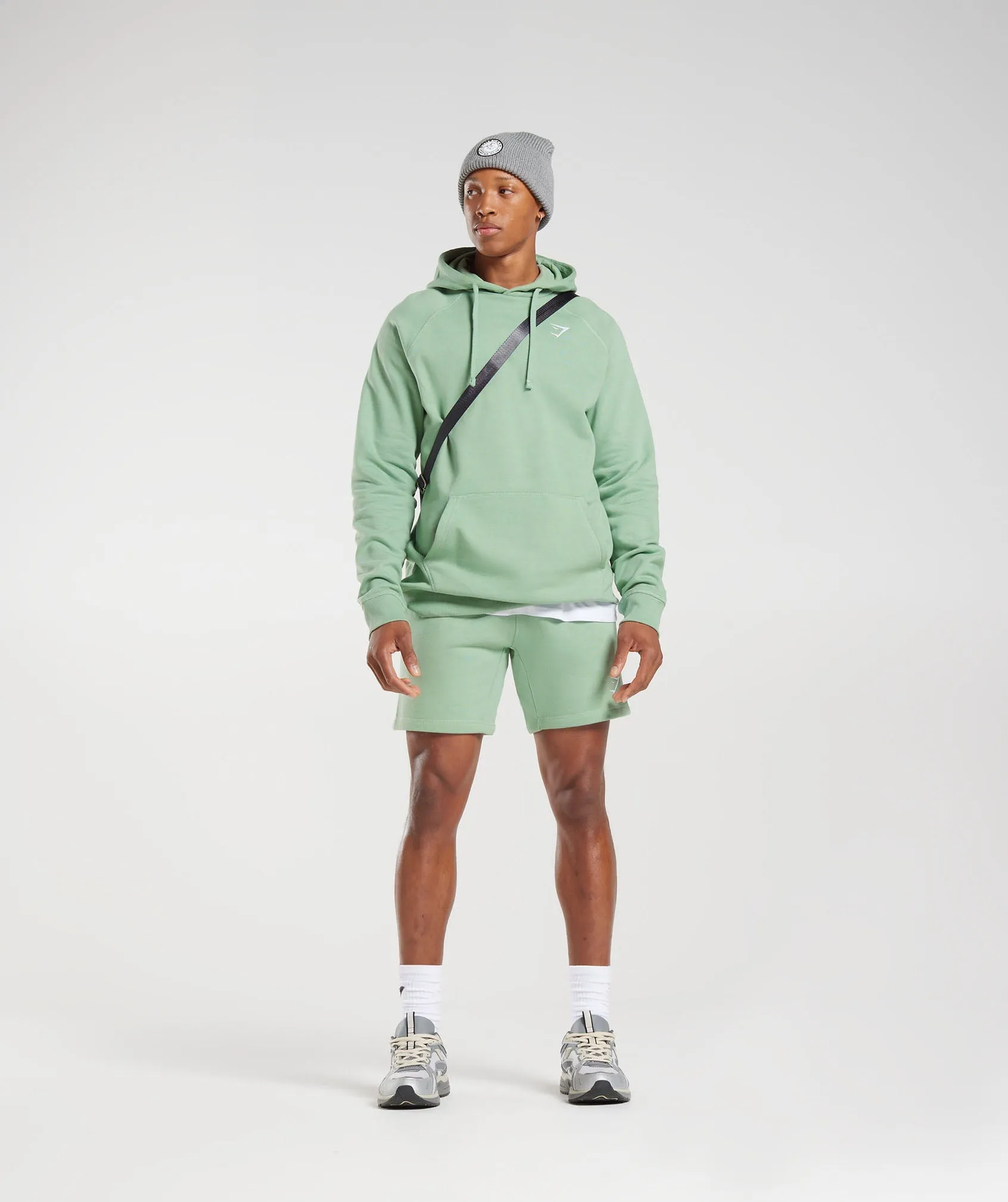 Gymshark Crest Hoodie - Desert Sage Green sold by Gymshark product image thumbnail 4