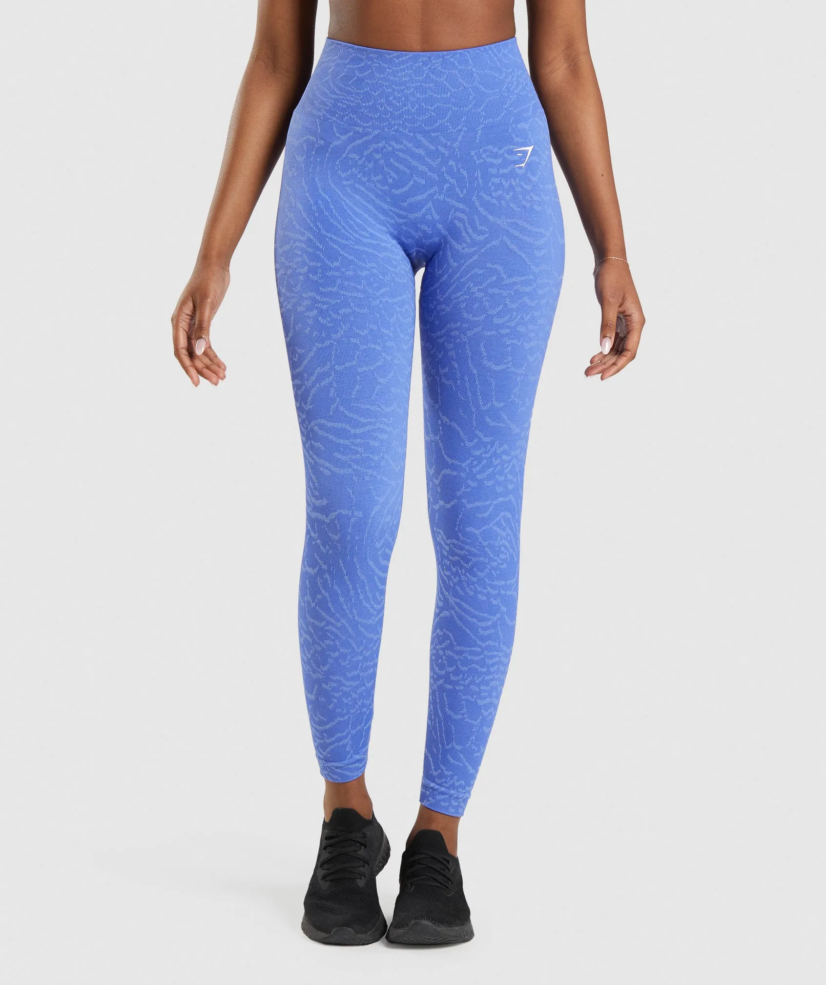 Gymshark Adapt Animal Seamless Leggings - Court Blue sold by Gymshark