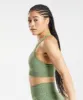 Gymshark Adapt Animal Seamless Sports Bra - Wild | Iguana Green sold by Gymshark