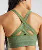 Gymshark Adapt Animal Seamless Sports Bra - Wild | Iguana Green sold by Gymshark