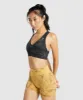 Gymshark Adapt Camo Seamless Sports Bra - Savanna | Black sold by Gymshark