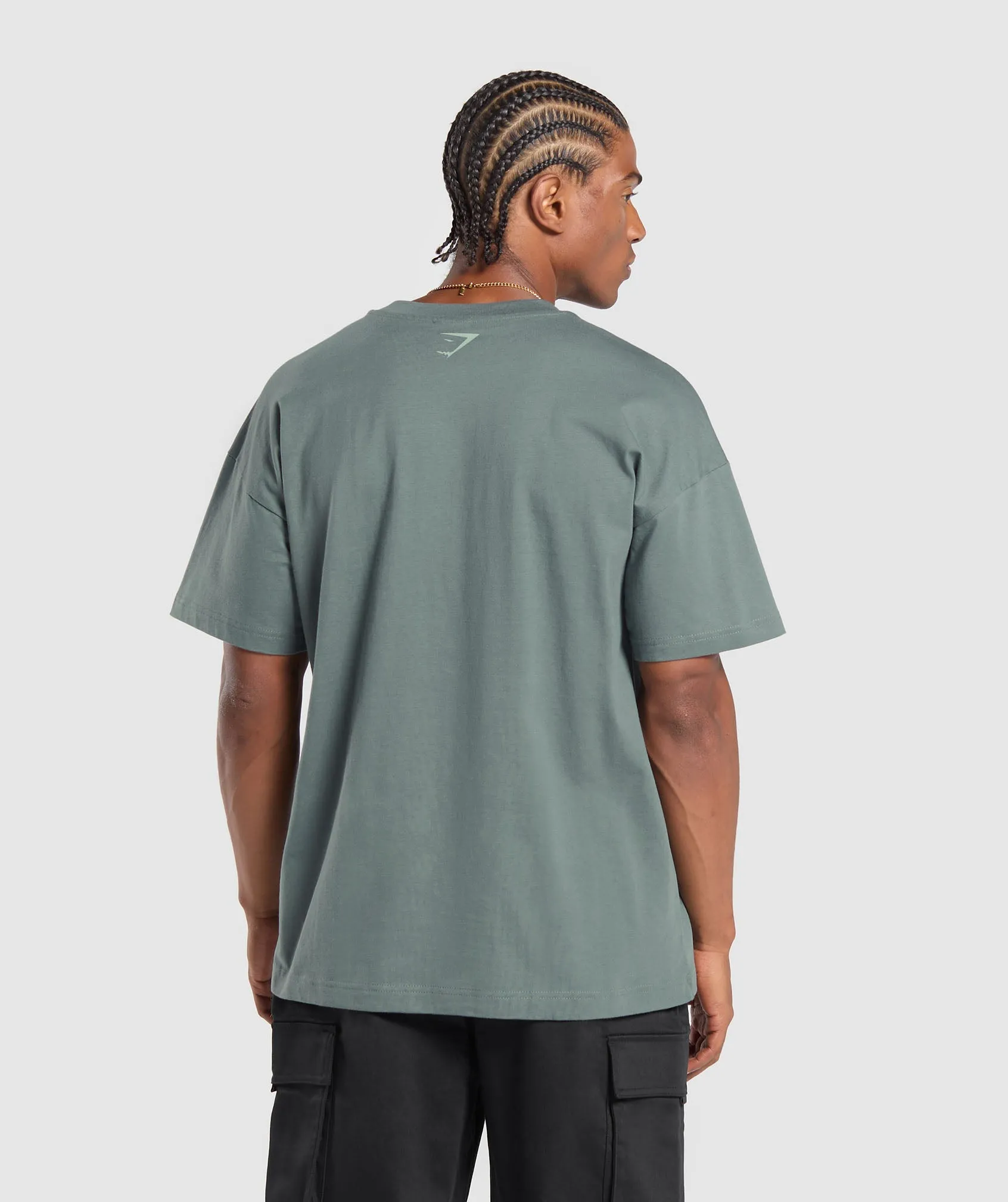 Gymshark Gymshark Strength Dept Graphic T-Shirt - Cargo Teal sold by Gymshark product image thumbnail 2