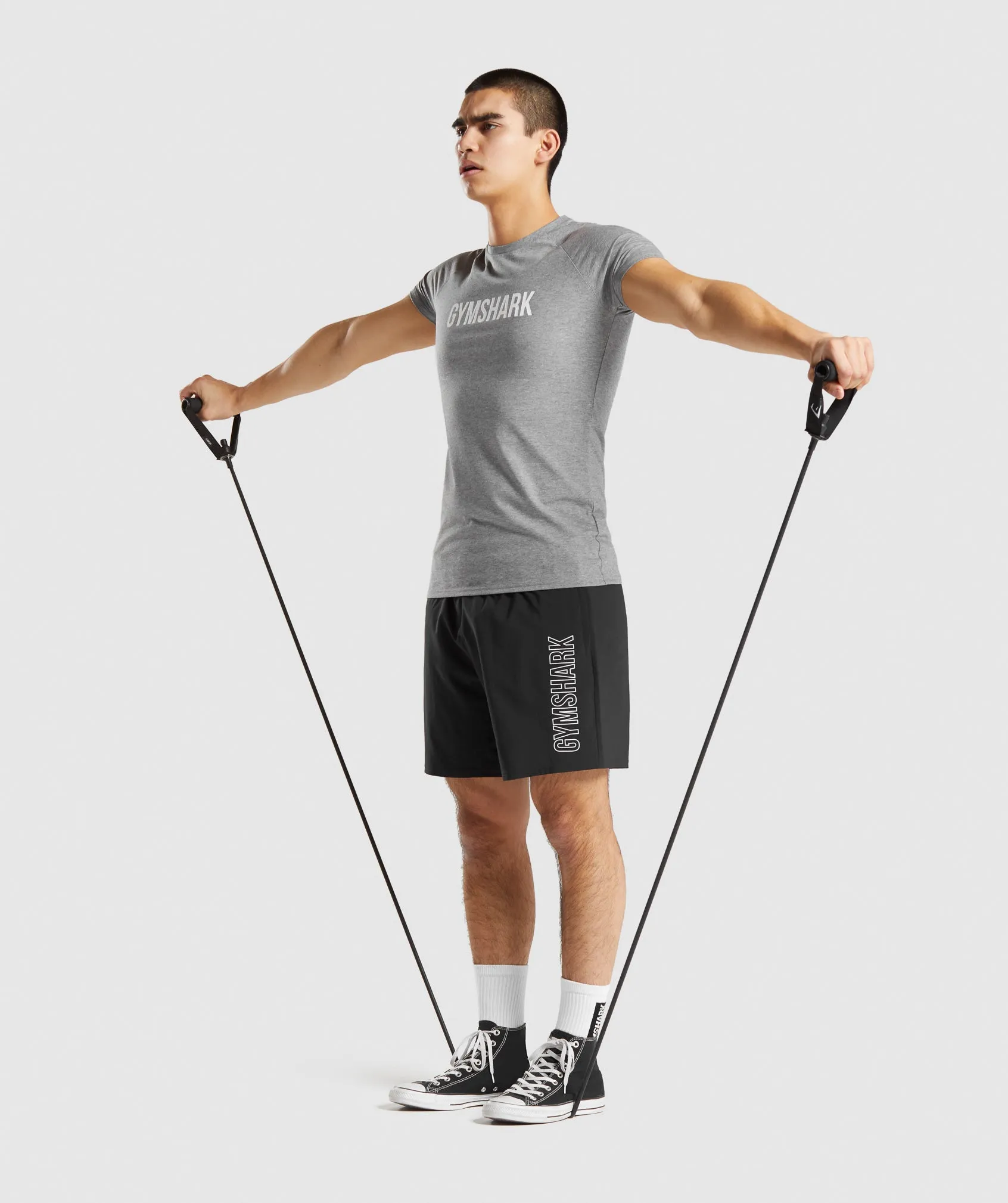 Gymshark Apollo T-Shirt - Charcoal Marl sold by Gymshark product image thumbnail 4