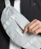 Gymshark Sleek Sling Bag - Light Grey sold by Gymshark