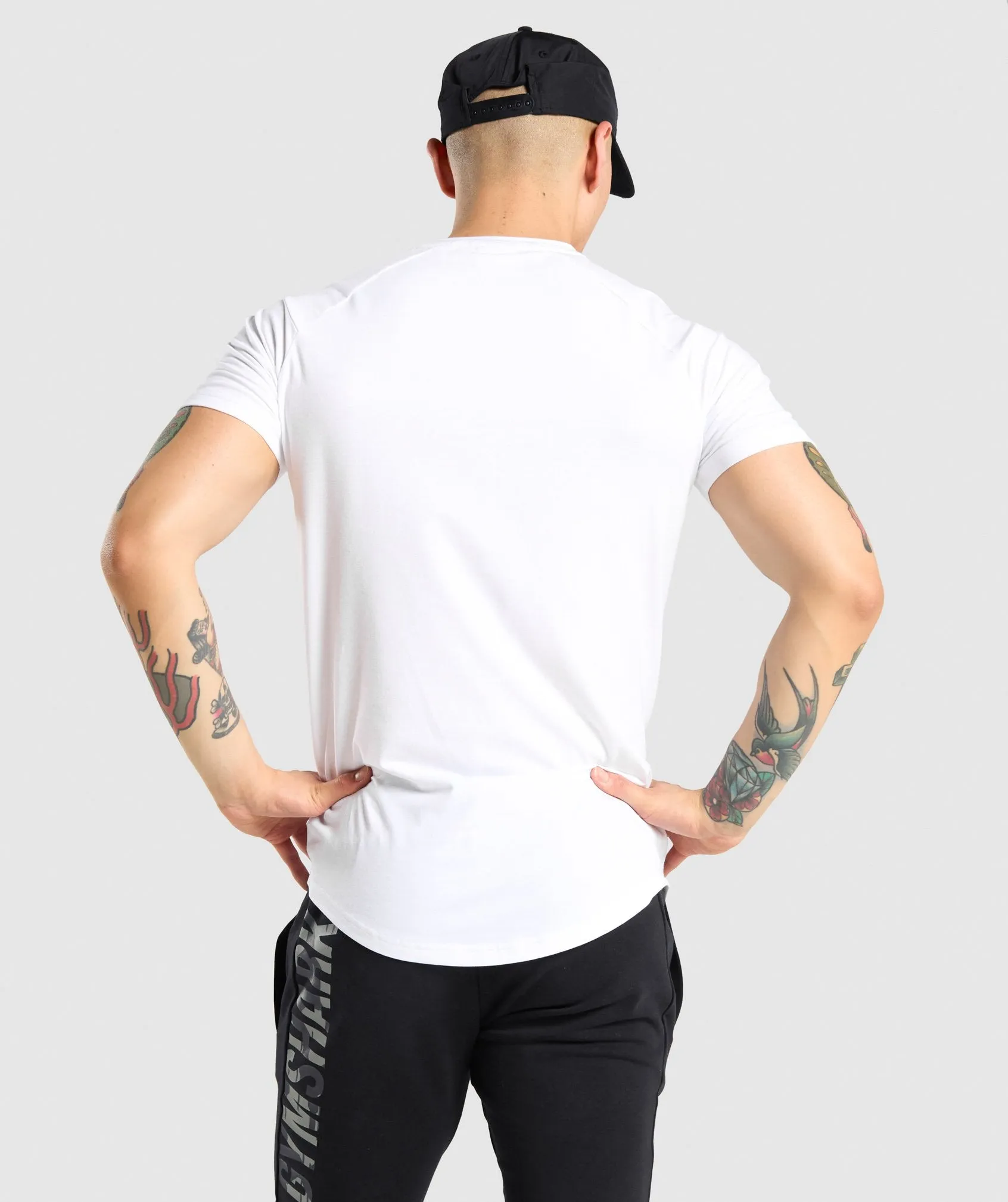 Gymshark Bold T-Shirt - White/Camo sold by Gymshark product image thumbnail 2