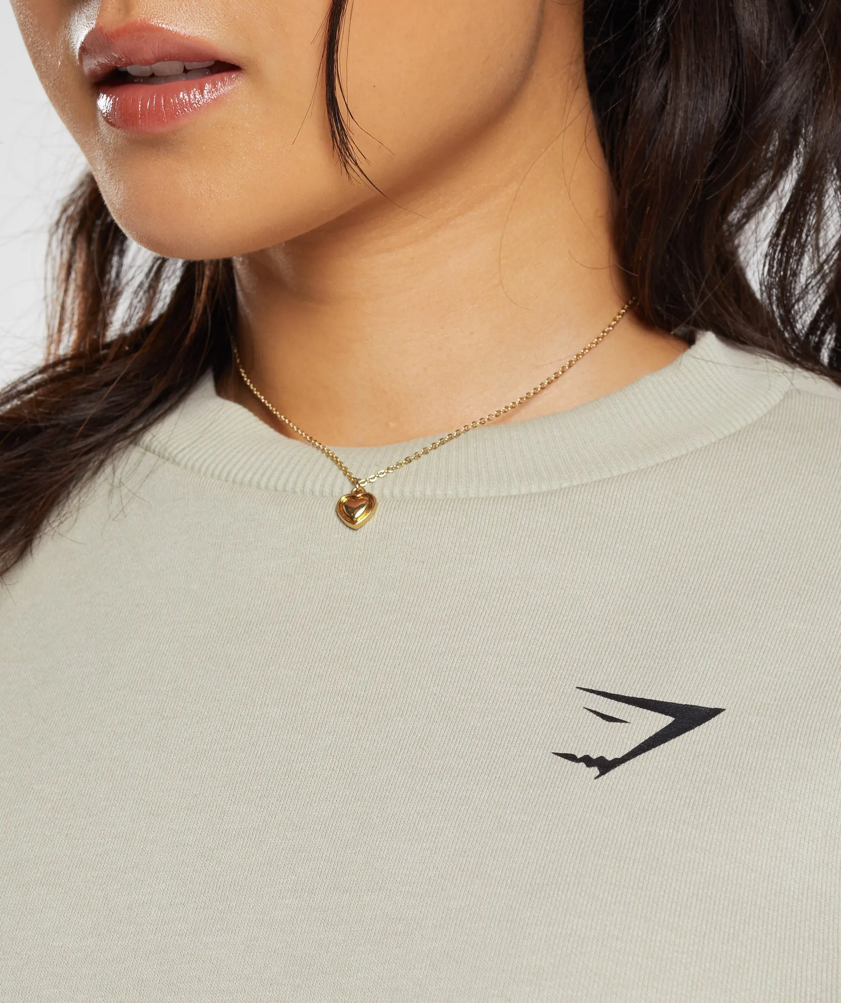 Gymshark Shark Attack Oversized Sweatshirt - Brown sold by Gymshark product image thumbnail 5