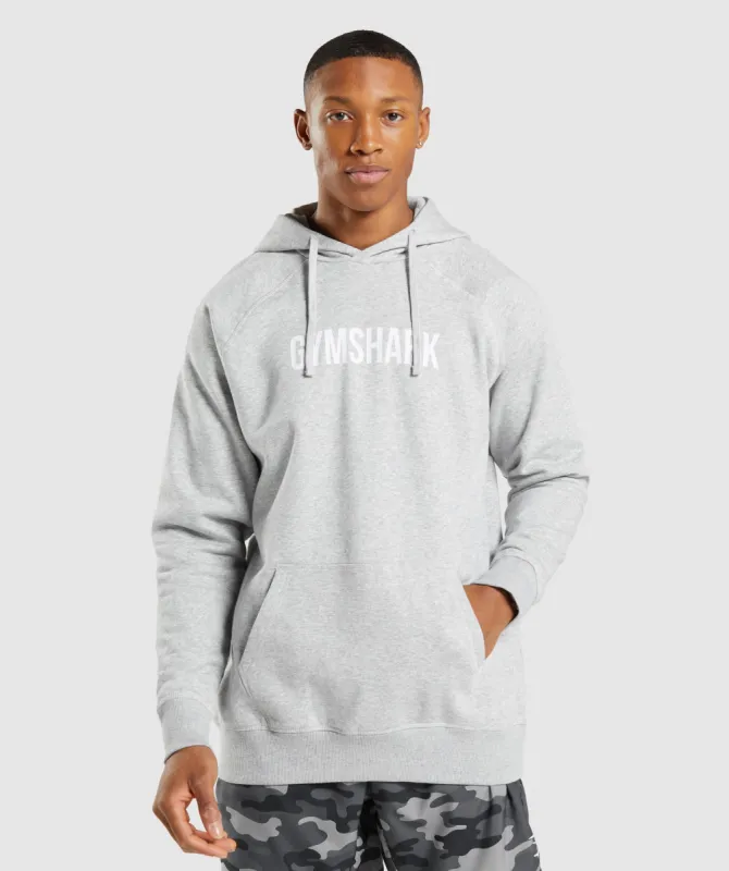 Gymshark Apollo Hoodie - Light Grey Core Marl sold by Gymshark