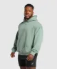 Gymshark Sets N Reps Hoodie - Dollar Green sold by Gymshark