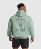 Gymshark Sets N Reps Hoodie - Dollar Green sold by Gymshark