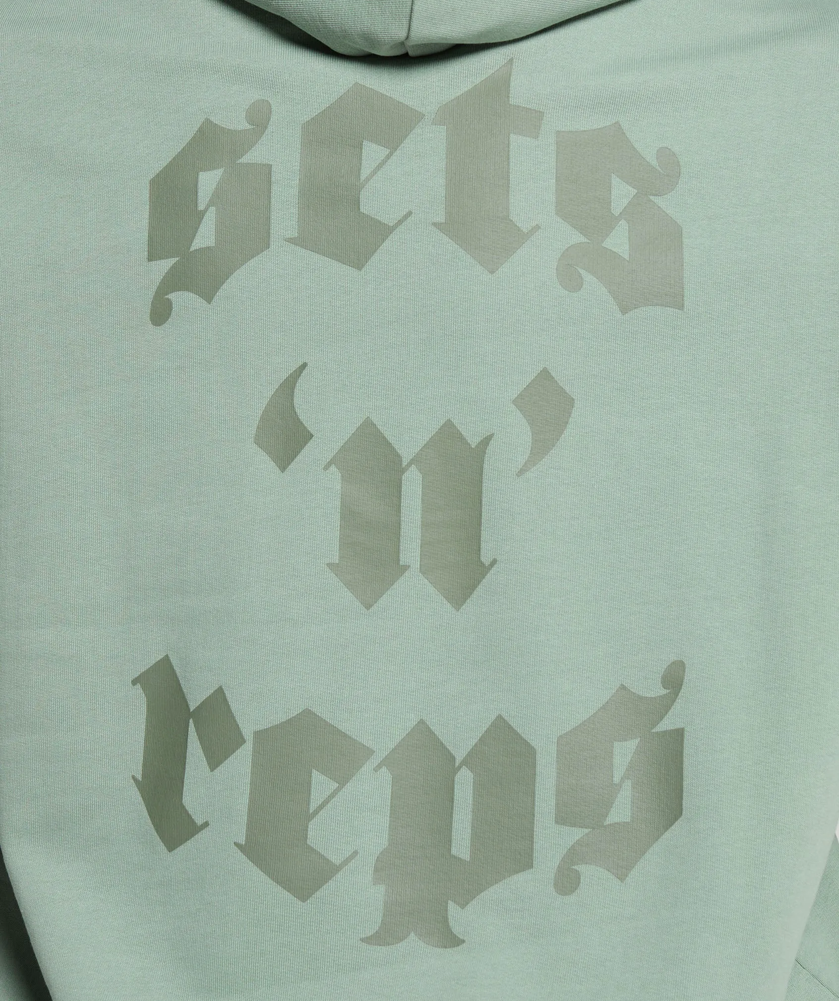 Gymshark Sets N Reps Hoodie - Dollar Green sold by Gymshark product image thumbnail 5