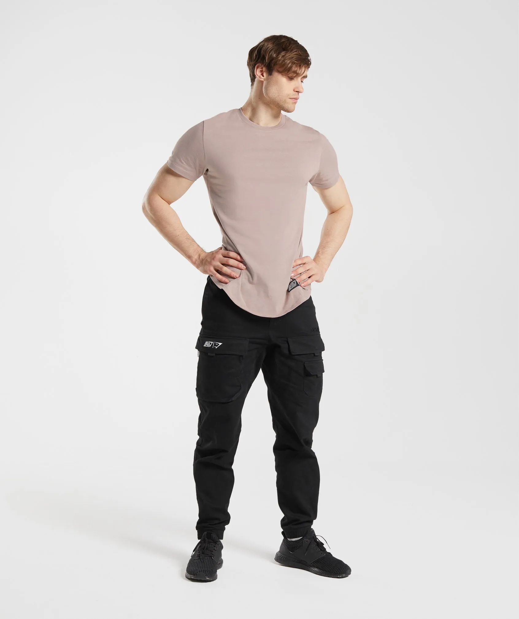 GS x David Laid T-Shirt - Modern Blush Pink sold by Gymshark product image thumbnail 4