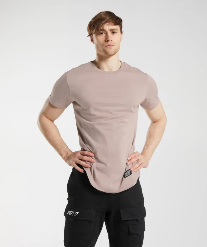 GS x David Laid T-Shirt - Modern Blush Pink sold by Gymshark