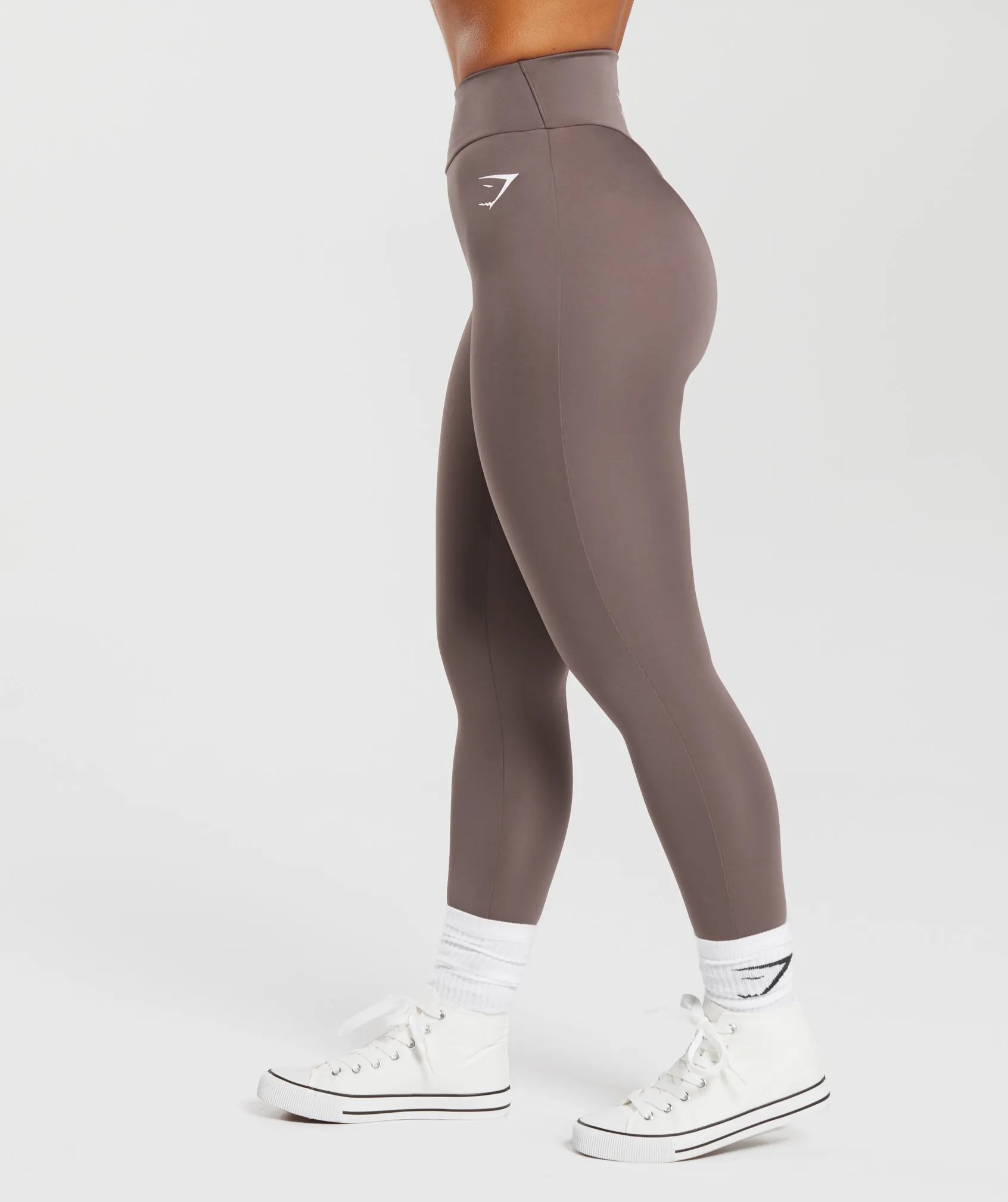GS Power Regular Leggings - Walnut Mauve sold by Gymshark product image thumbnail 3