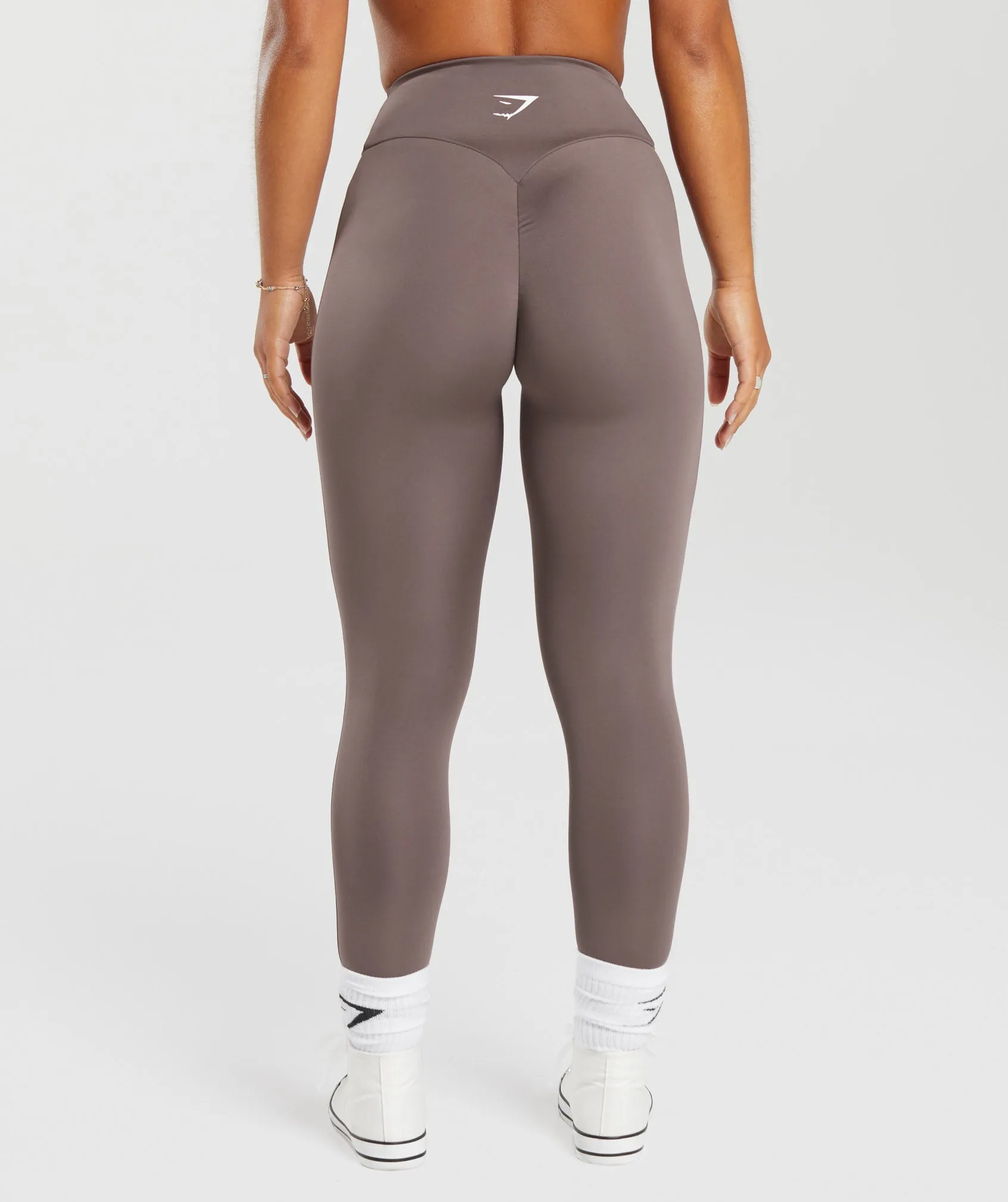 GS Power Regular Leggings - Walnut Mauve sold by Gymshark product image thumbnail 2