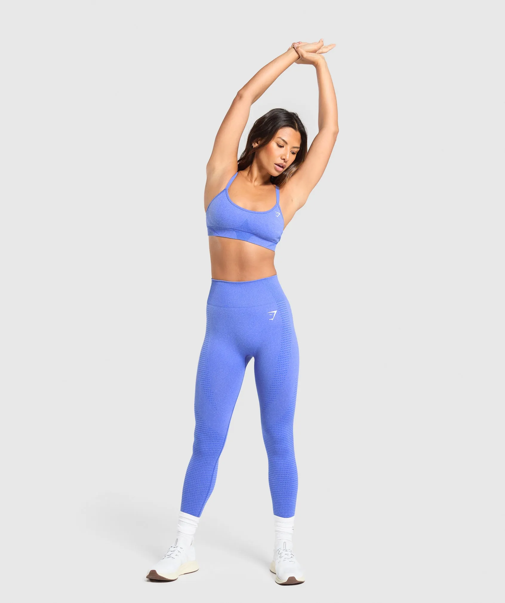 Gymshark Vital Sports Bra - Lift Blue Marl sold by Gymshark product image thumbnail 4