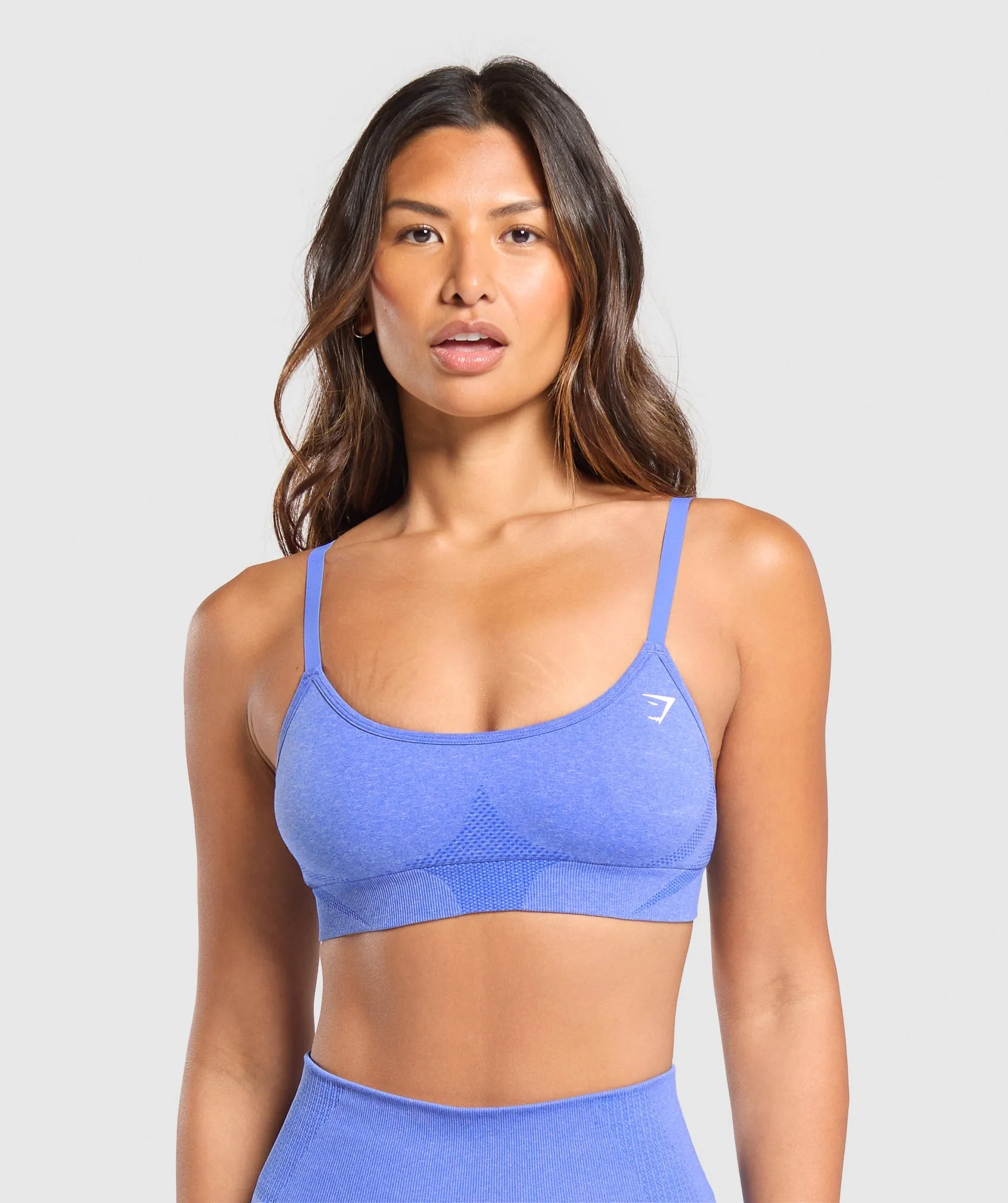 Gymshark Vital Sports Bra - Lift Blue Marl sold by Gymshark