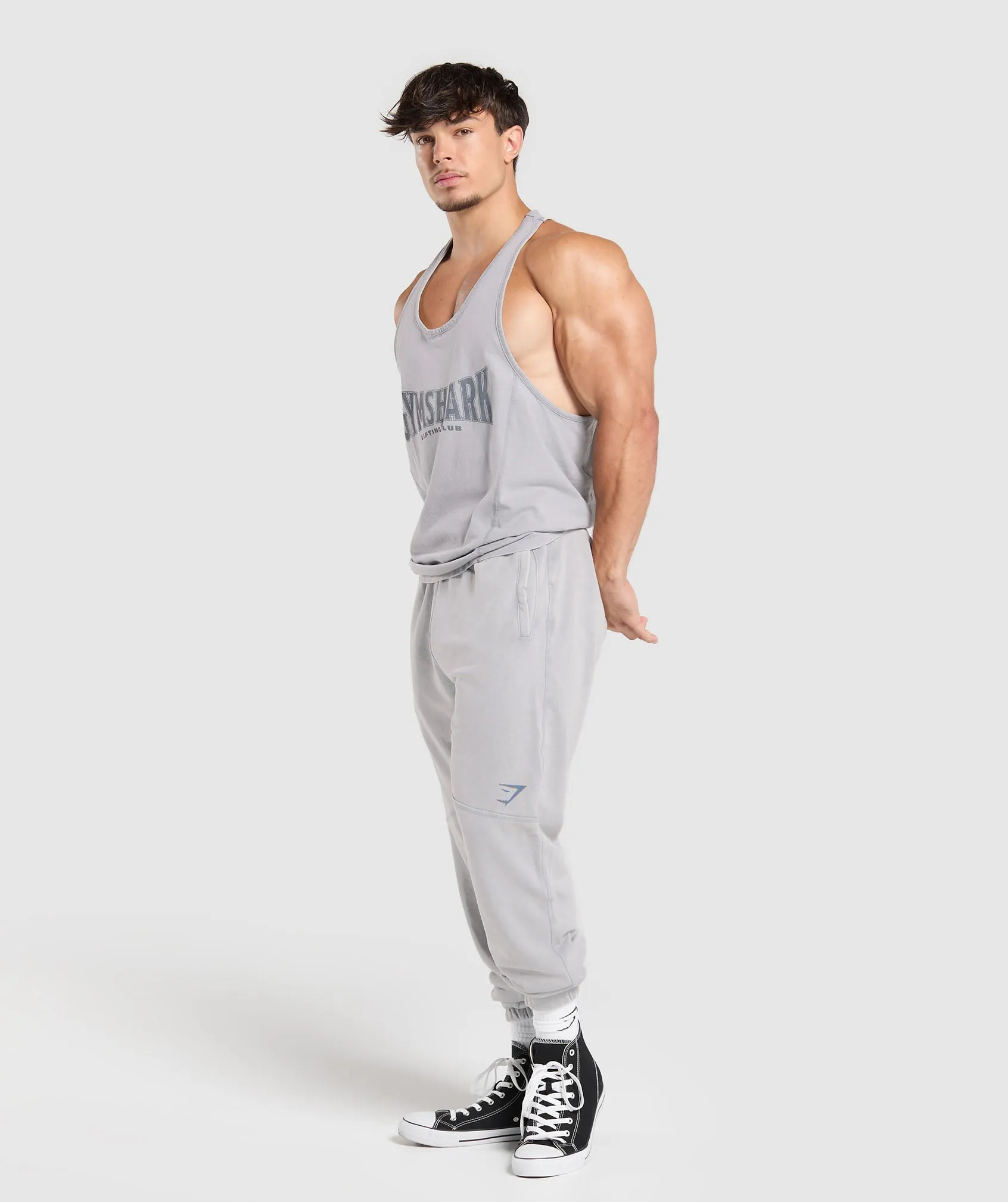 Gymshark Heritage Joggers - Denim Grey sold by Gymshark product image thumbnail 4