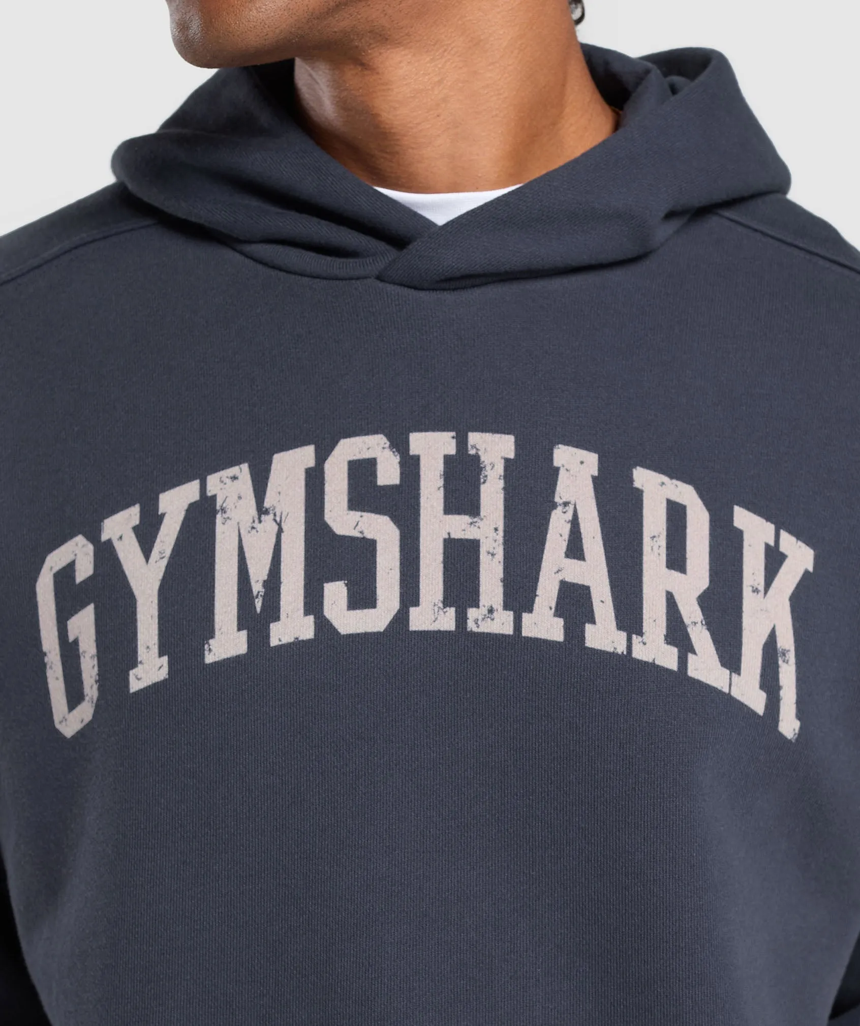 Gymshark Collegiate Hoodie - Heavy Blue sold by Gymshark product image thumbnail 5